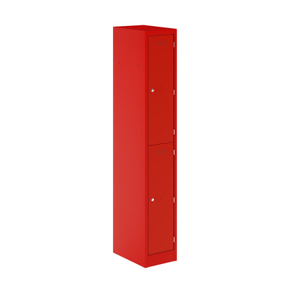 Primary Locker|2 Door|2000x300x450|Cardinal Red