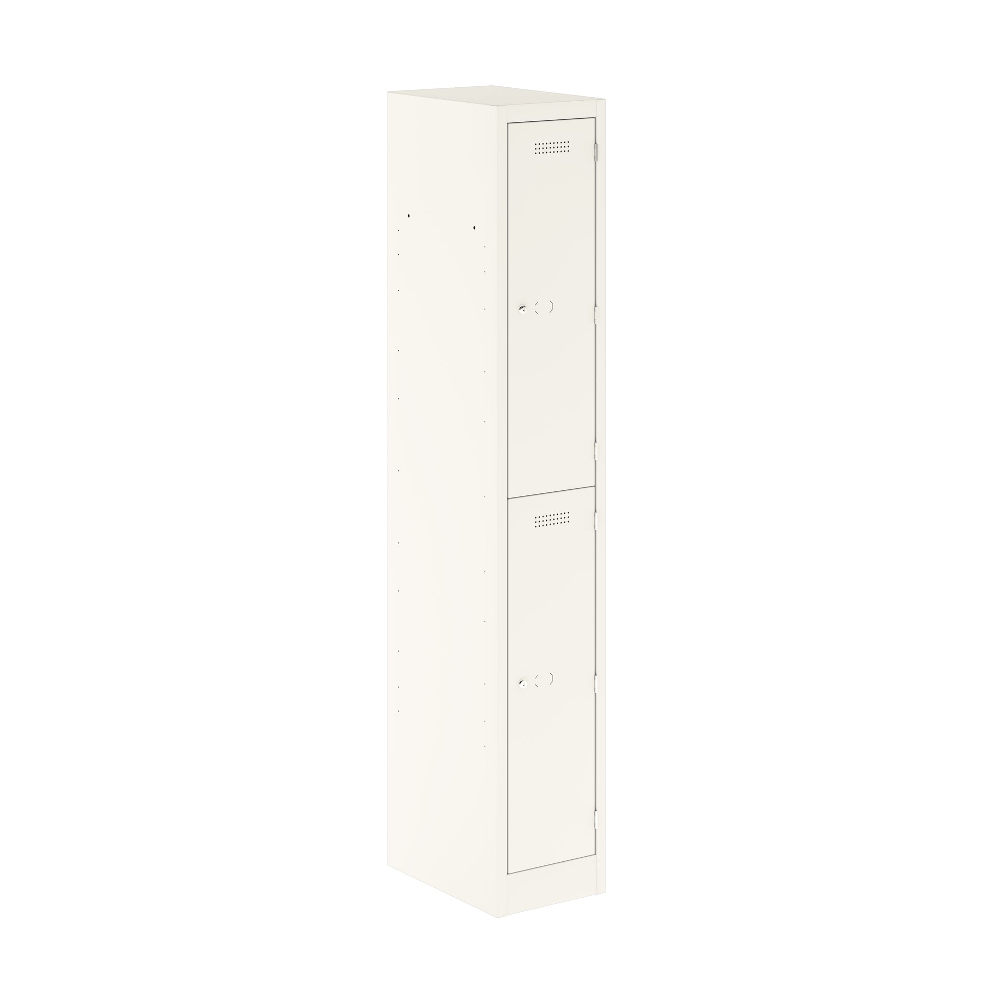 Primary Locker|2 Door|2000x300x450|Traffic White