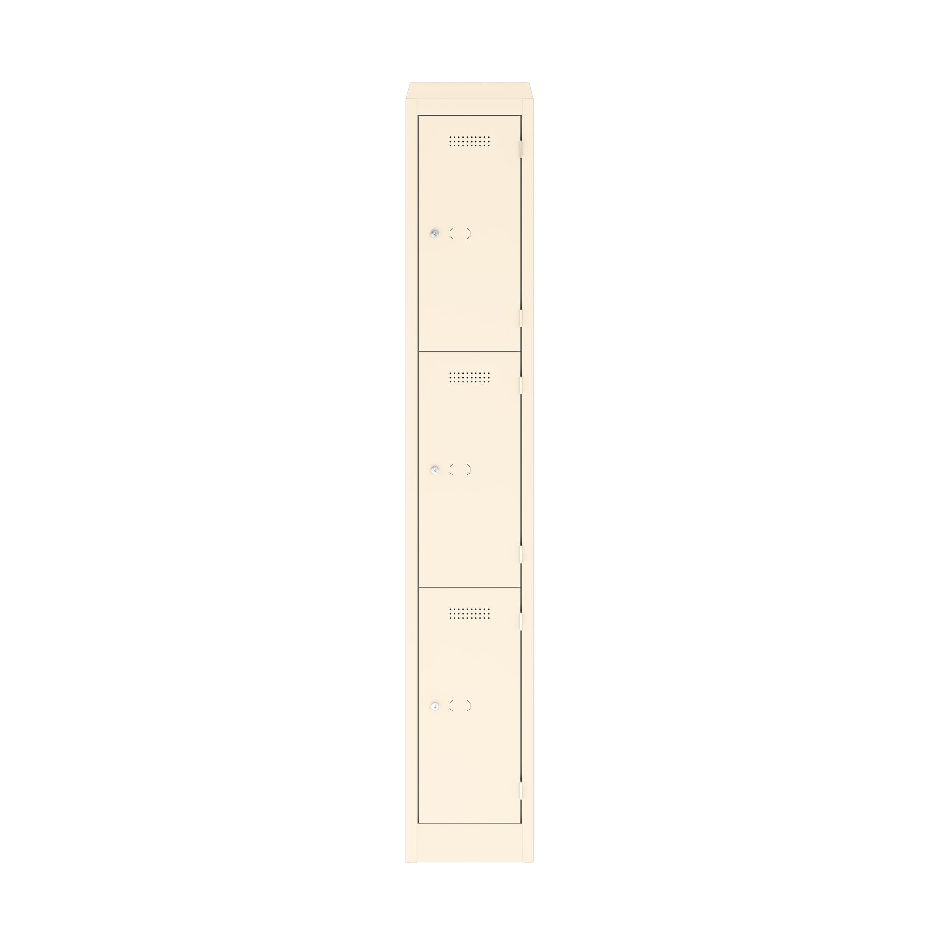 Primary 3 Door Single Locker Column