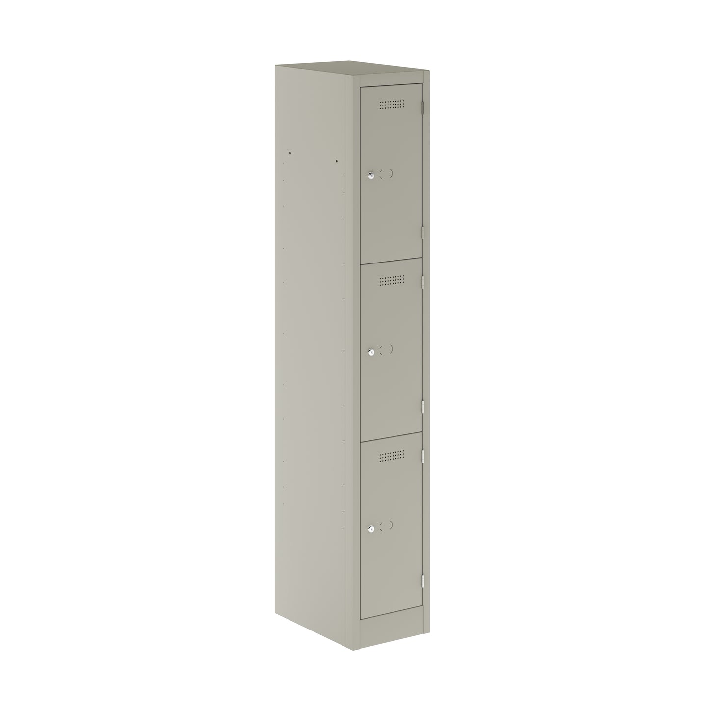 Primary Locker|3 Door|2000x300x450|Goose Grey