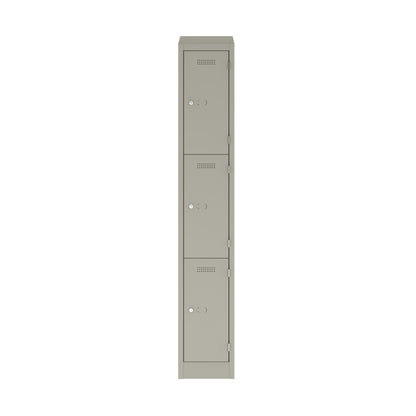 Primary 3 Door Single Locker Column