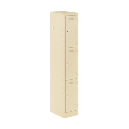 Primary Locker|3 Door|2000x300x450|Cream