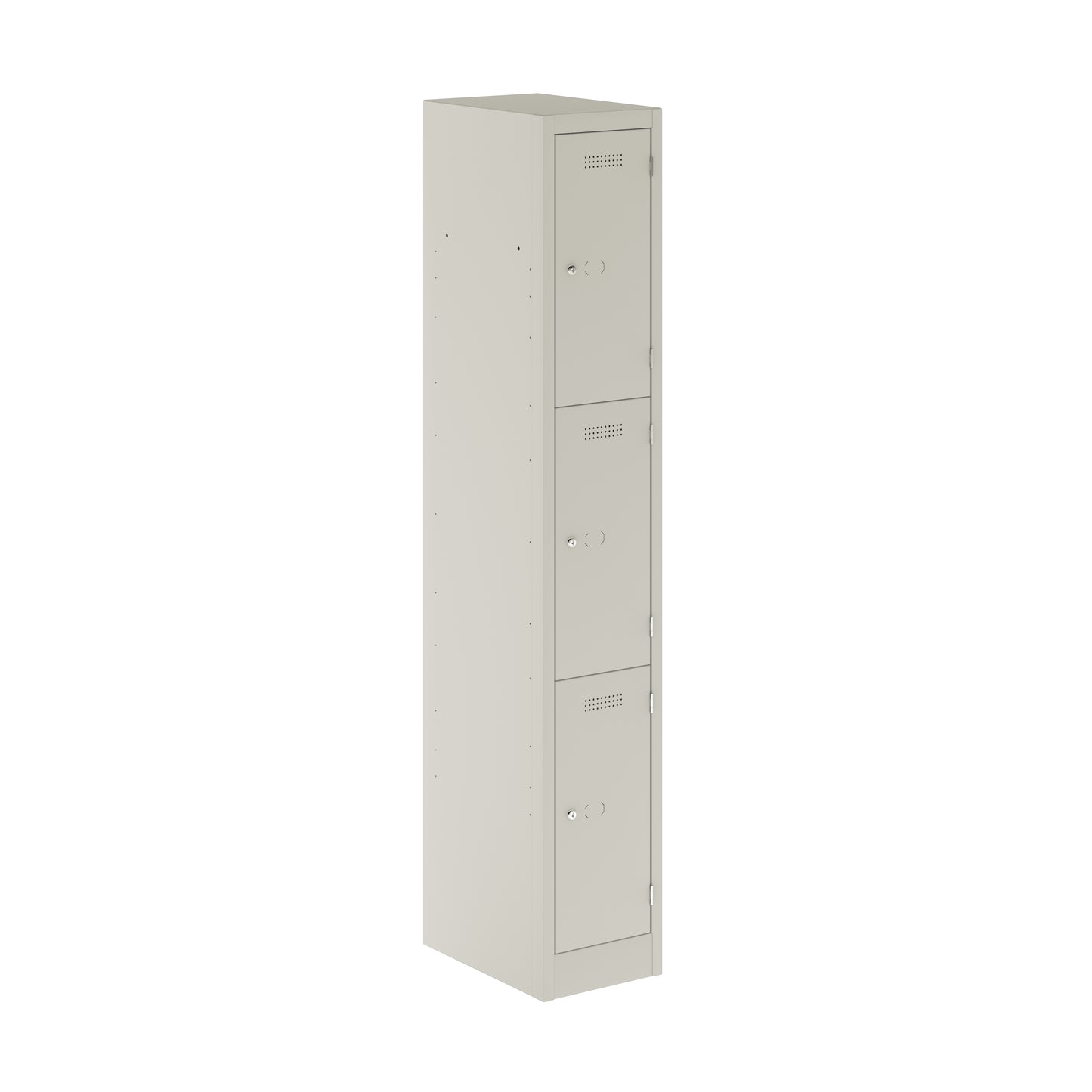 Primary Locker|3 Door|2000x300x450|Light Grey