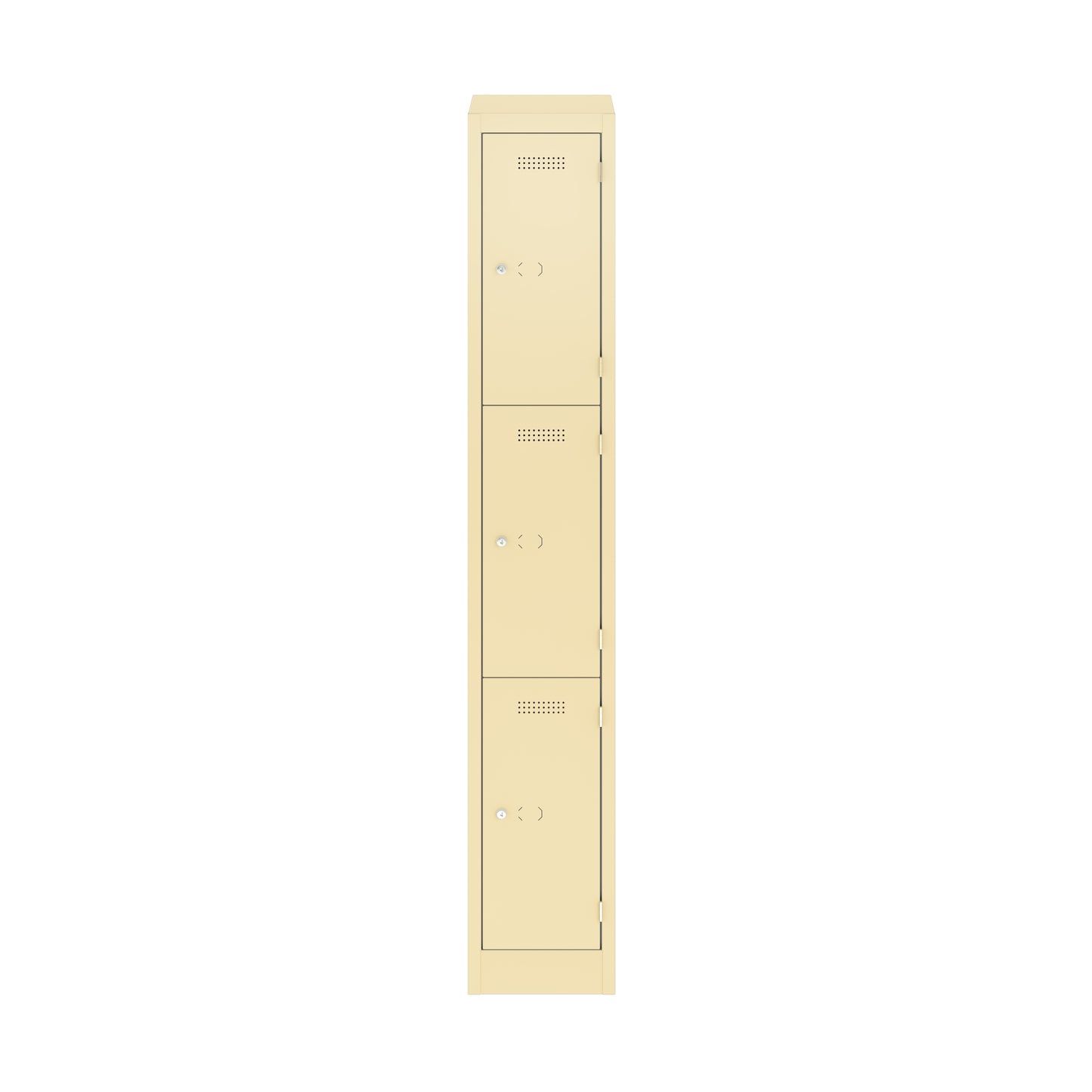 Primary 3 Door Single Locker Column