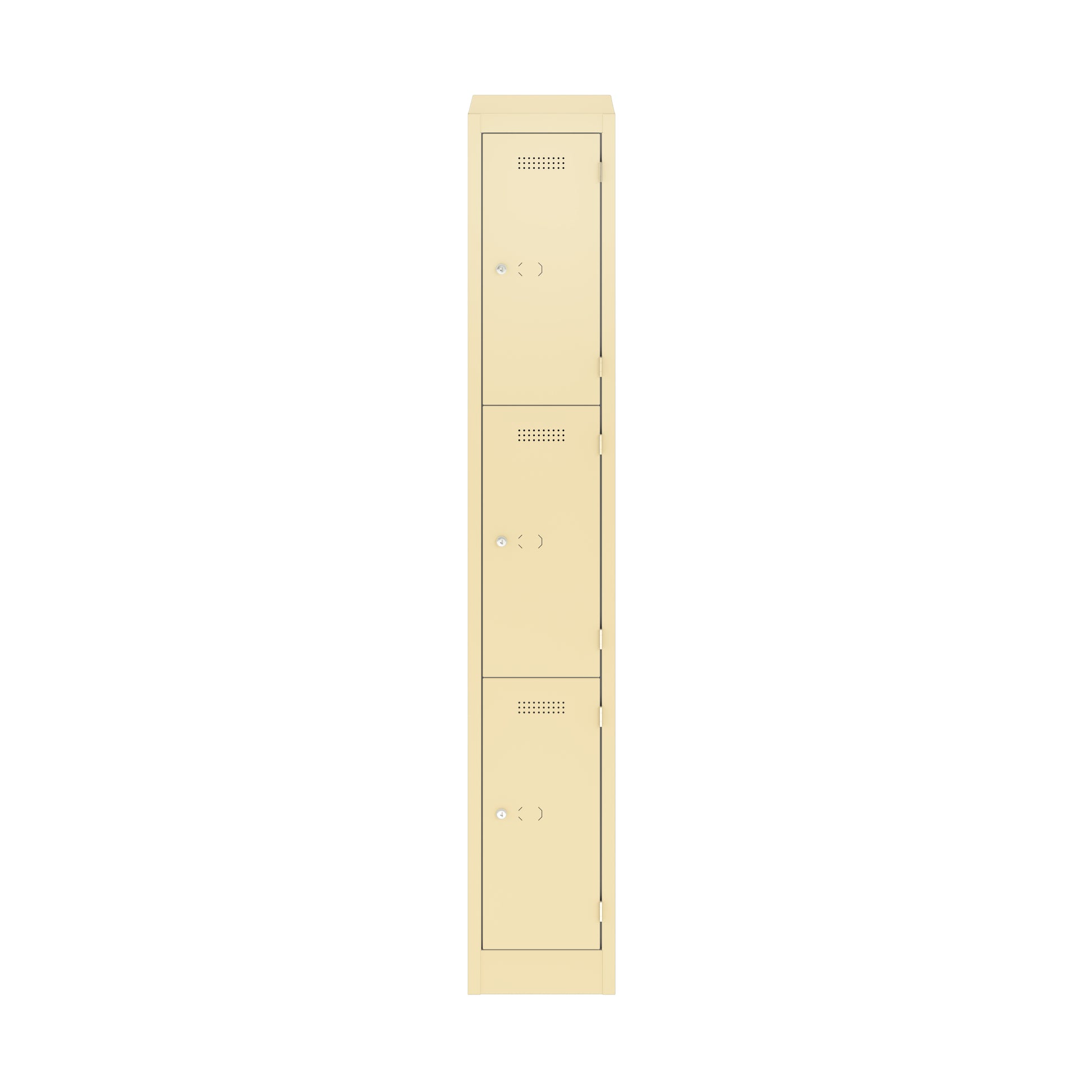 Primary 3 Door Single Locker Column