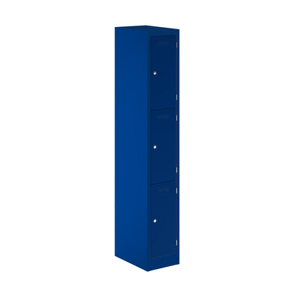 Primary Locker|3 Door|2000x300x450|Oxford Blue