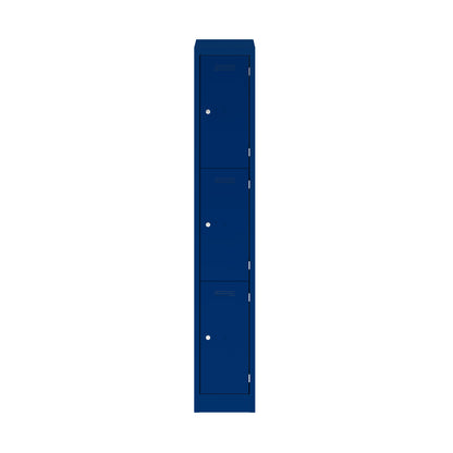 Primary 3 Door Single Locker Column