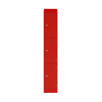 Primary 3 Door Single Locker Column