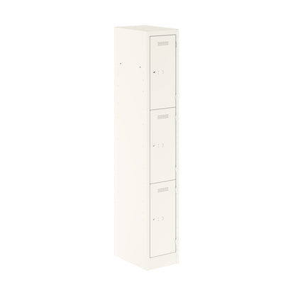 Primary Locker|3 Door|2000x300x450|Traffic White