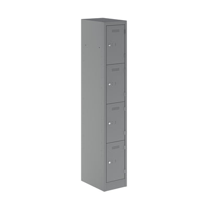 Primary Locker|4 Door|2000x300x450|Silver
