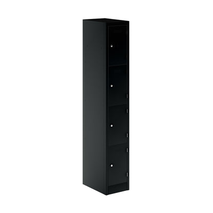 Primary Locker|4 Door|2000x300x450|Black