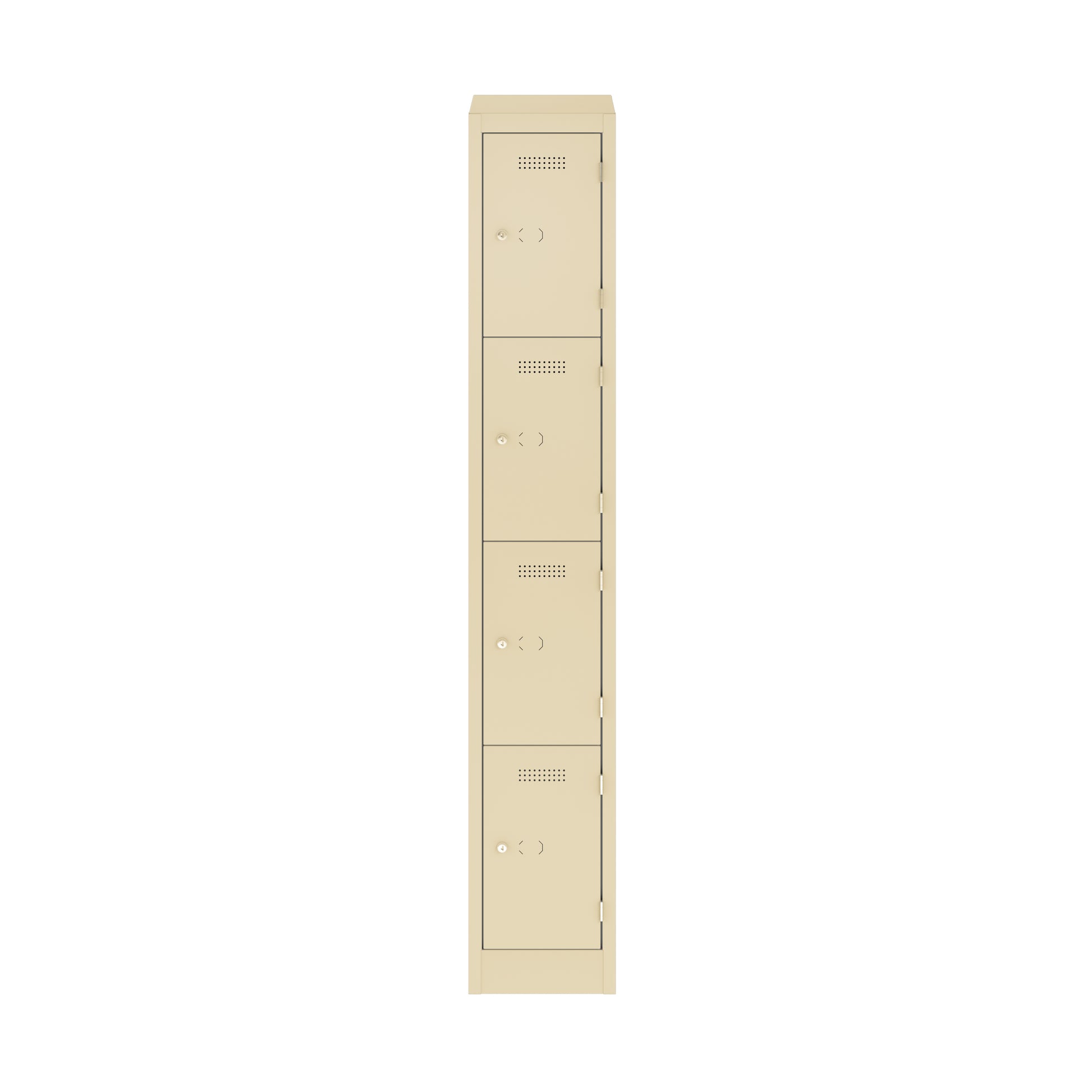 Primary 4 Door Single Locker Column