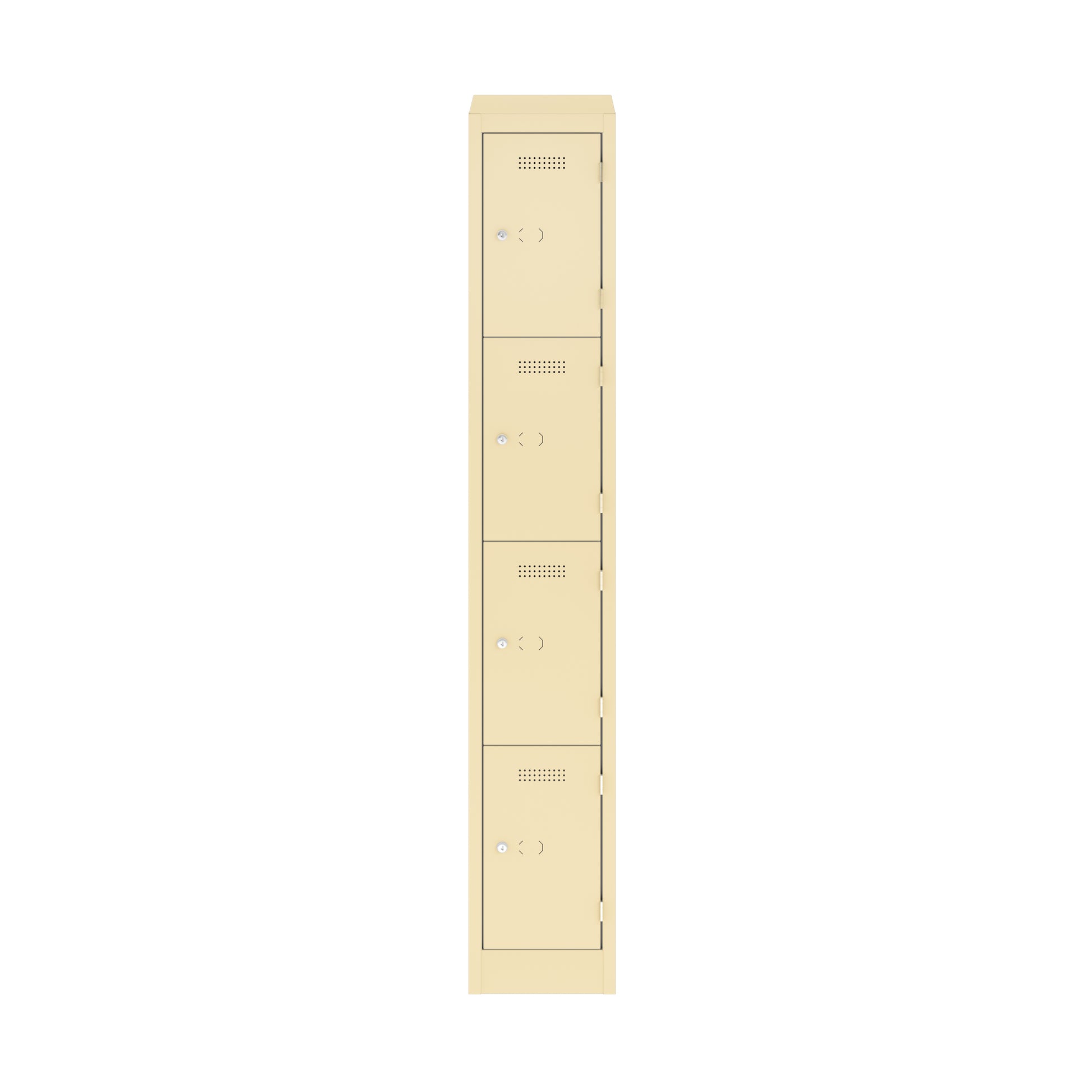Primary 4 Door Single Locker Column