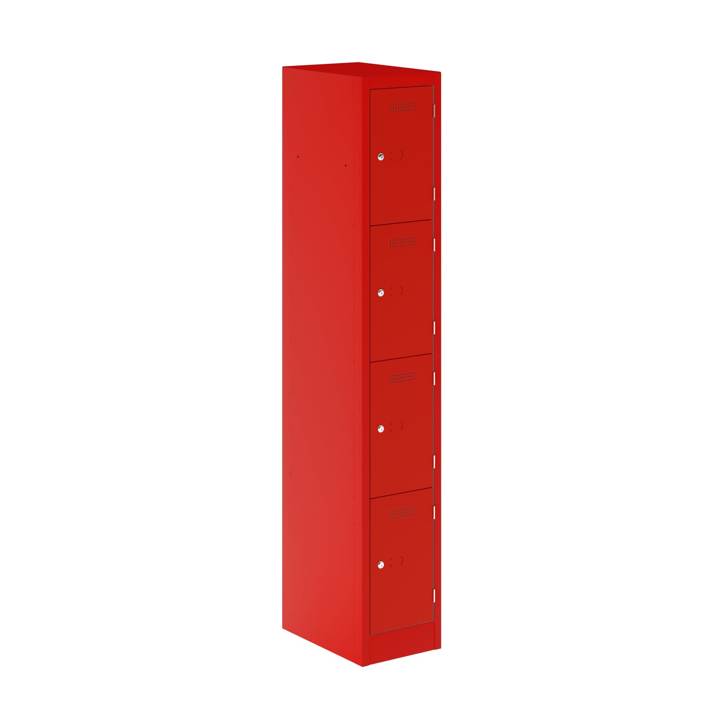 Primary Locker|4 Door|2000x300x450|Cardinal Red