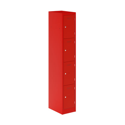 Primary Locker|4 Door|2000x300x450|Cardinal Red