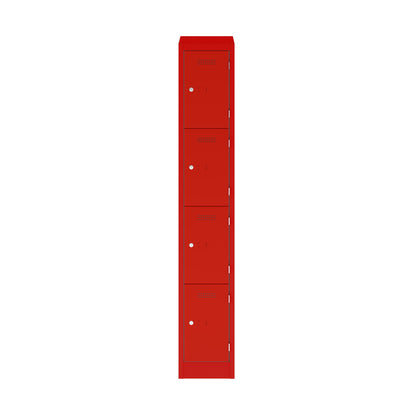 Primary 4 Door Single Locker Column