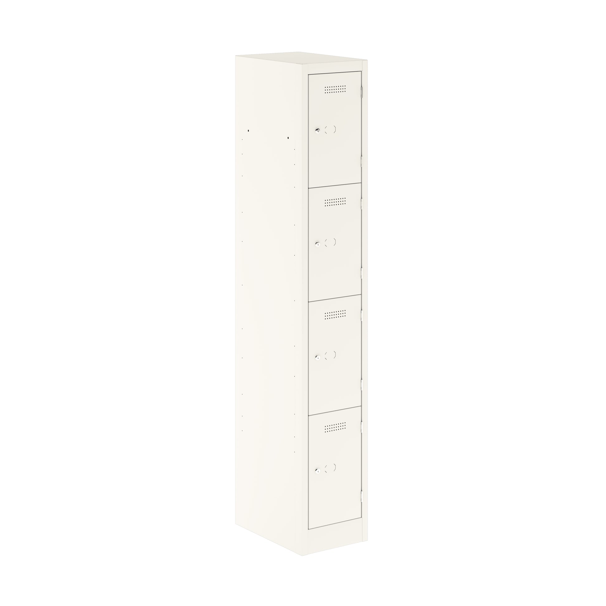 Primary Locker|4 Door|2000x300x450|Traffic White