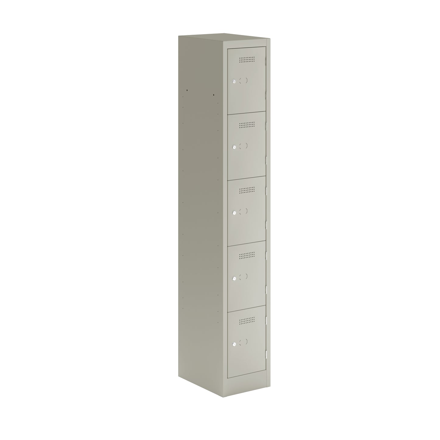 Primary Locker|5 Door|2000x300x450|Goose Grey