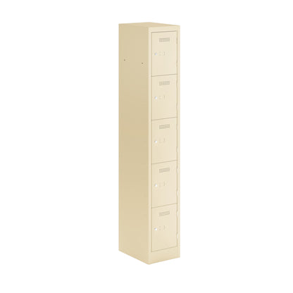 Primary Locker|5 Door|2000x300x450|Cream