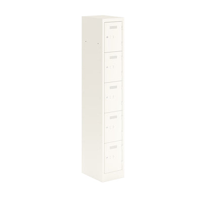 Primary Locker|5 Door|2000x300x450|Traffic White