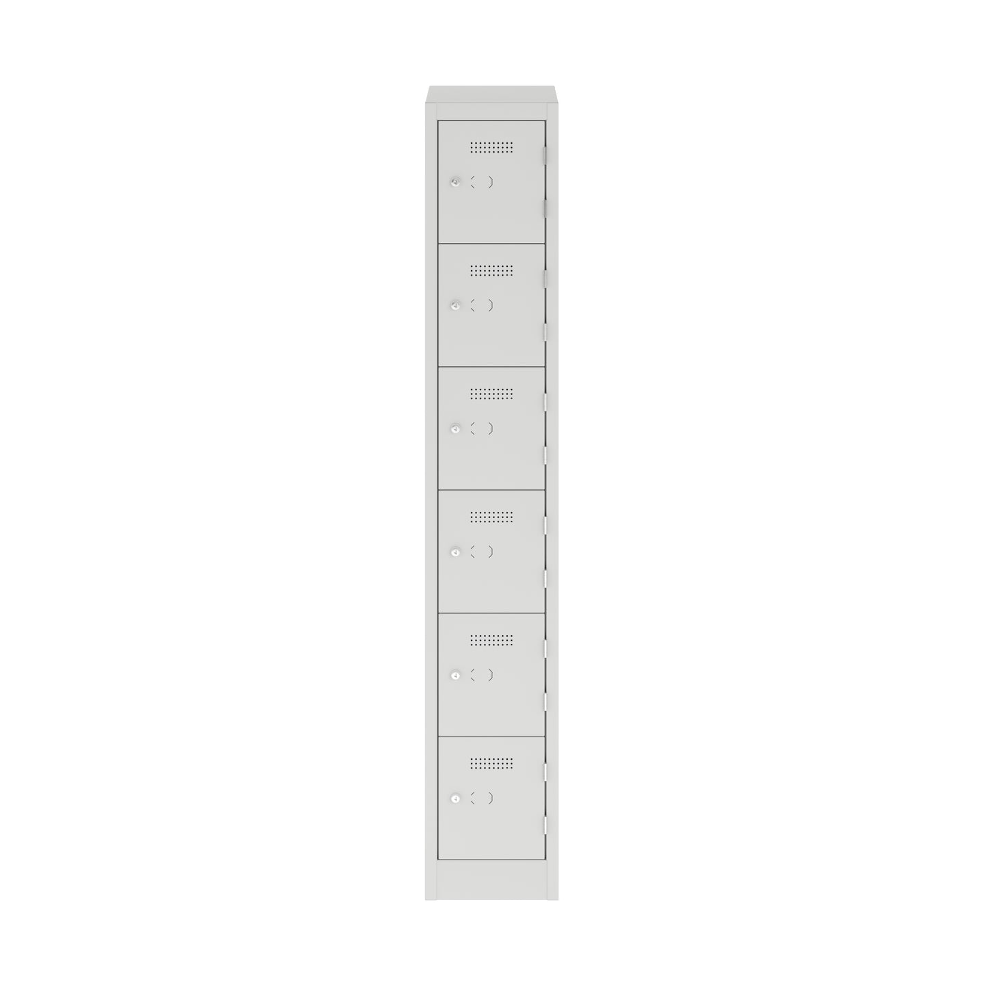 Primary 6 Door Single Locker Column