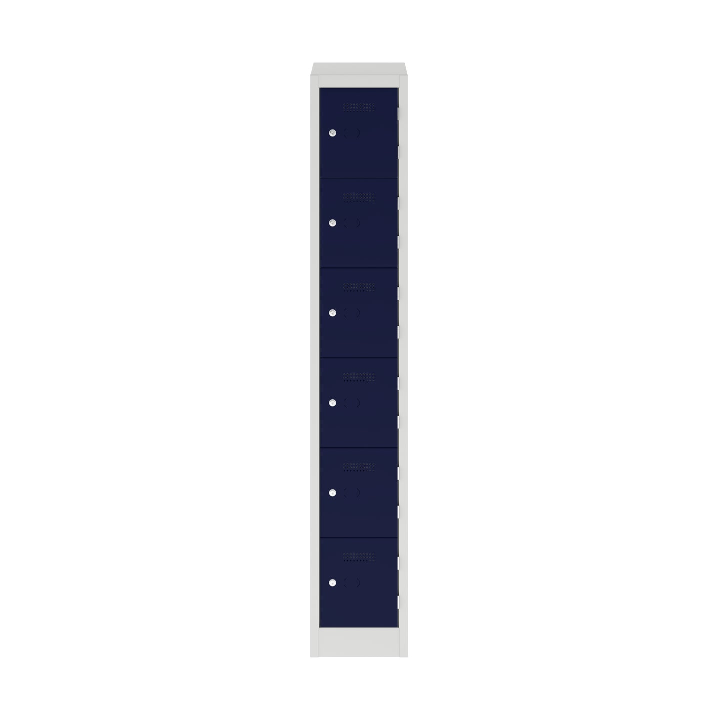 Primary 6 Door Single Locker Column