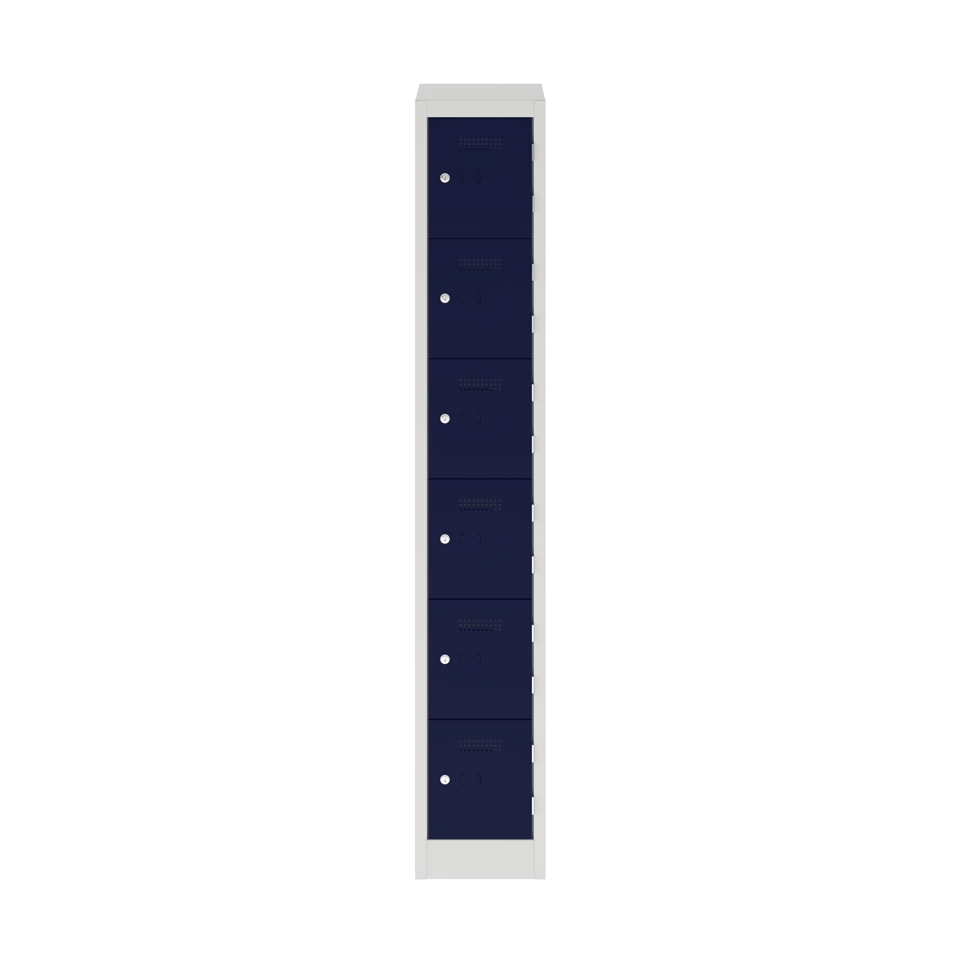 Primary 6 Door Single Locker Column