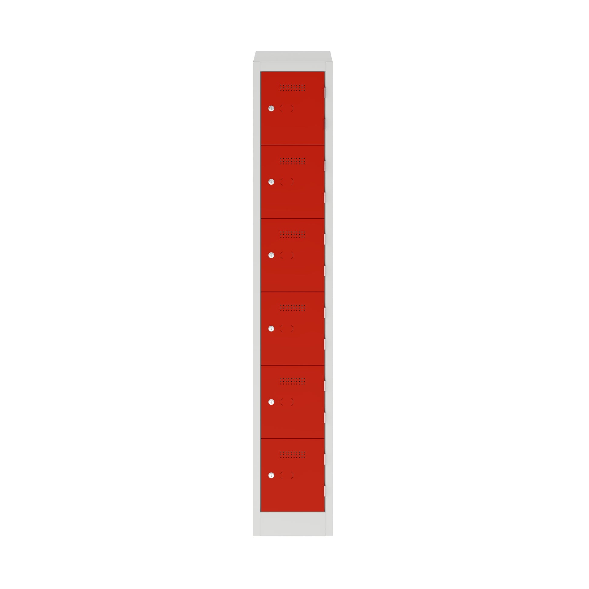 Primary 6 Door Single Locker Column