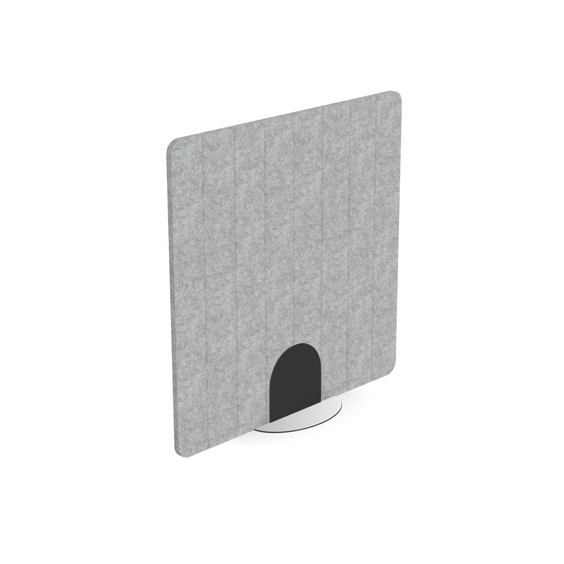 PET|Acoustic Floorstanding Screen|1200x1200|Grey