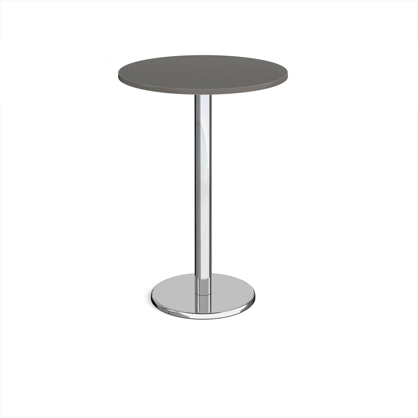 Pisa circular poseur table with round base - PPC800-OG