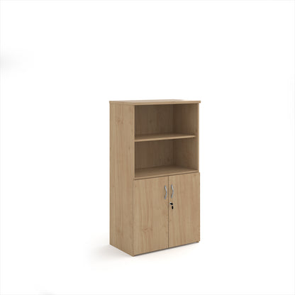 Universal Open Top Combination Unit | Lockable Office Storage & Bookcase