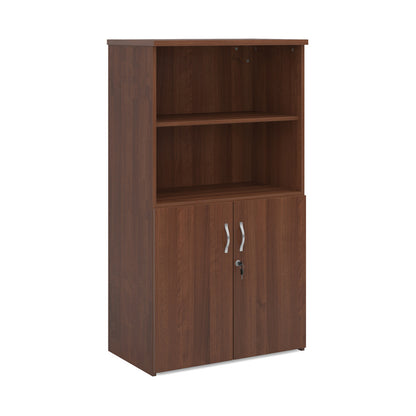 Universal Office Combination Unit with Glass Upper Doors or open & Lockable Storage
