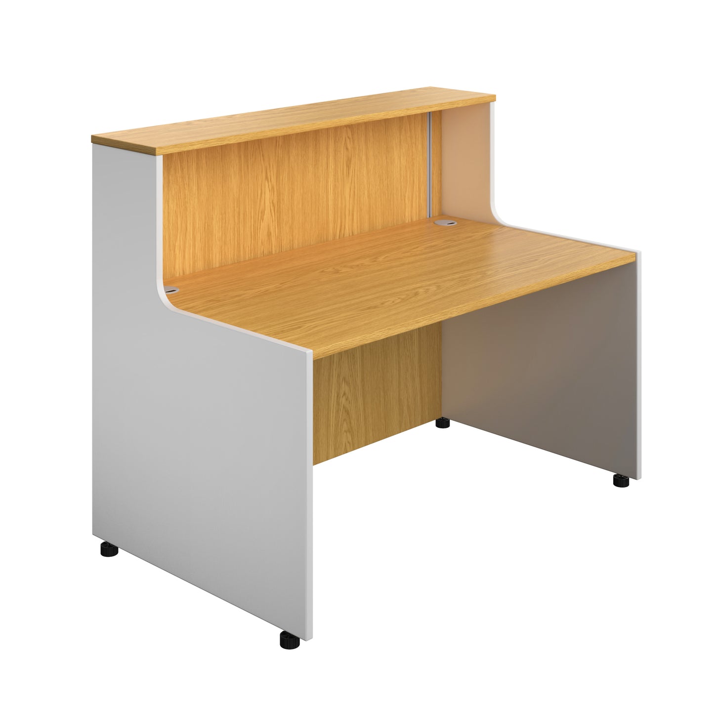 Aztec|Reception Unit|1462x892|Nova Oak-White