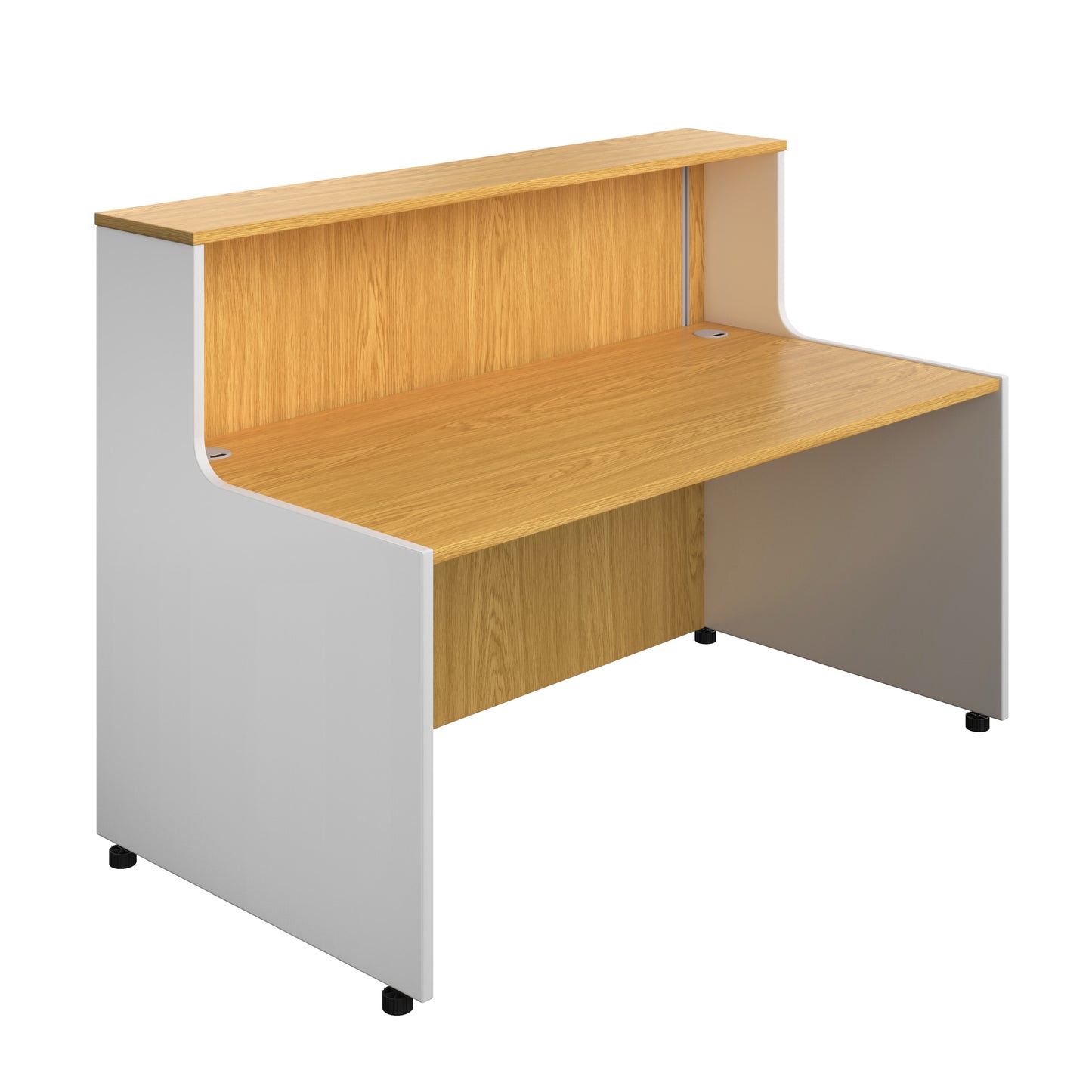 Aztec|Reception Unit|1662x892|Nova Oak-White