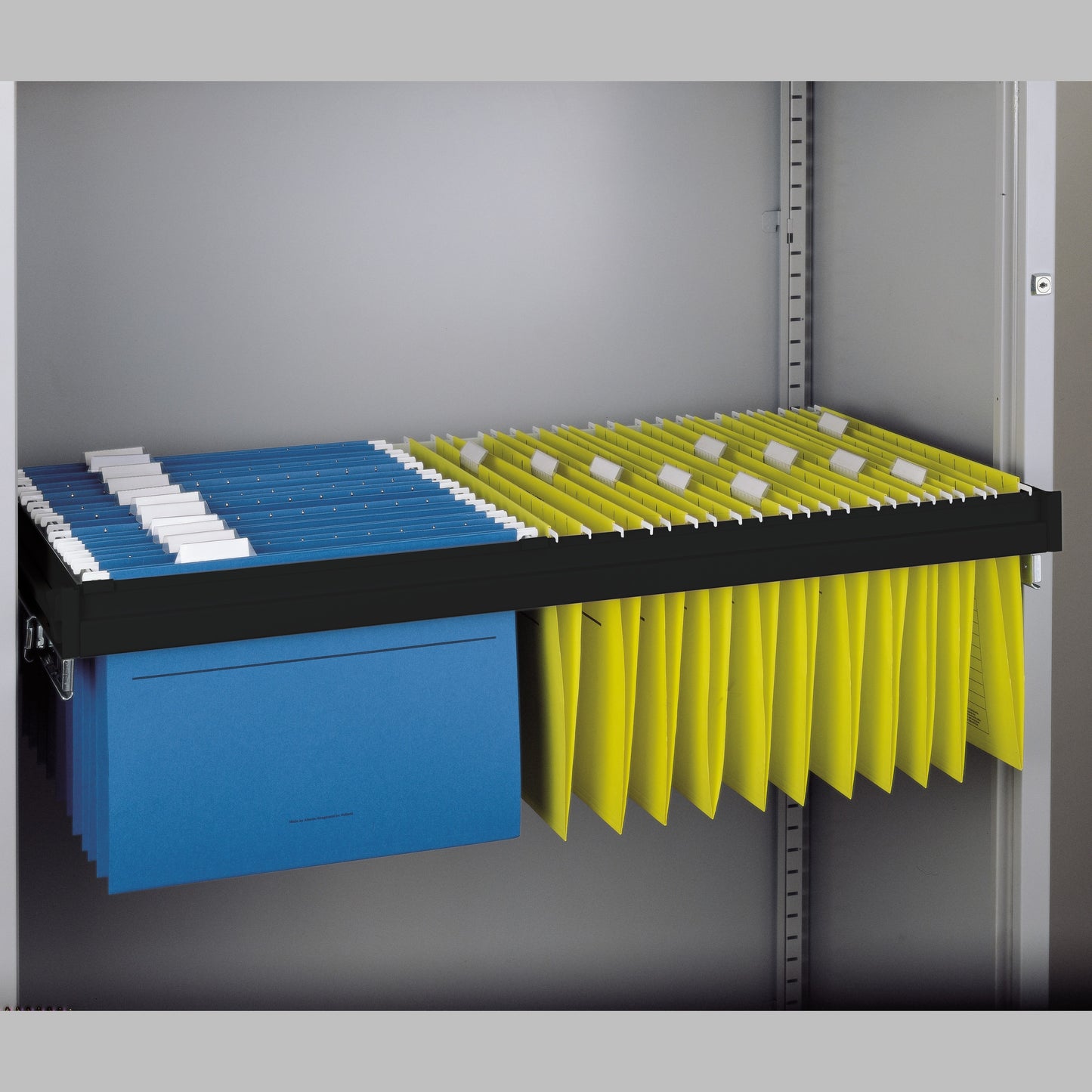 Bisley|Essentials Roll Out Suspension Filing Frame for Tambour Cupboard 1000x914|Black