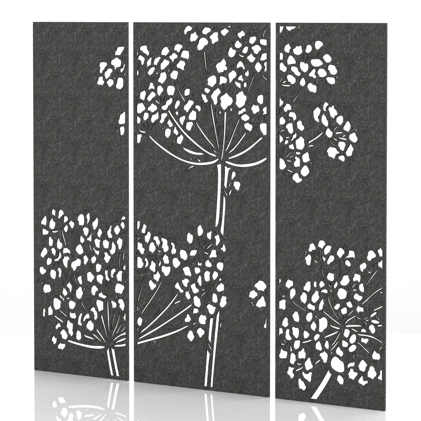 Sch! Acoustic Wall and Hanging Screens (3 Panels)