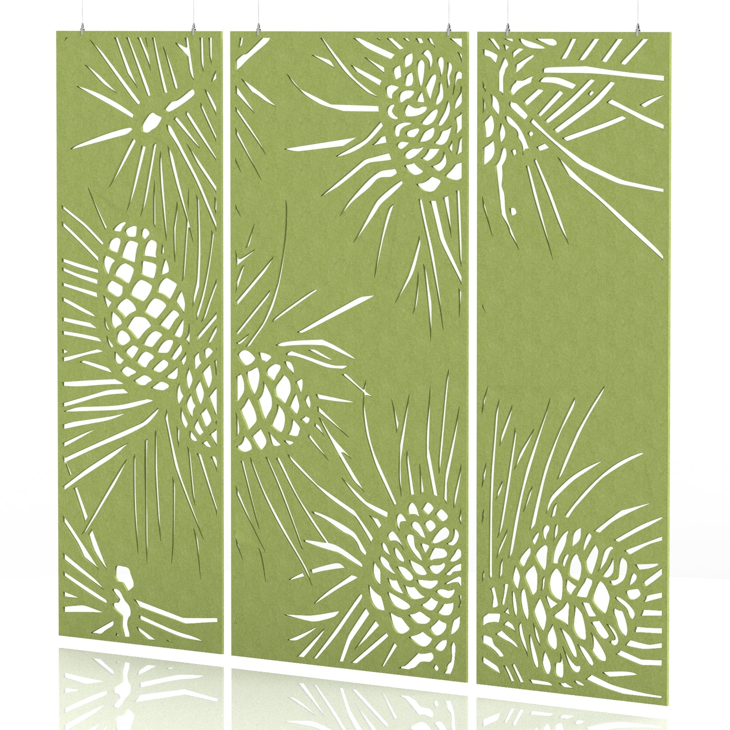Sch! Acoustic Wall and Hanging Screens (3 Panels)