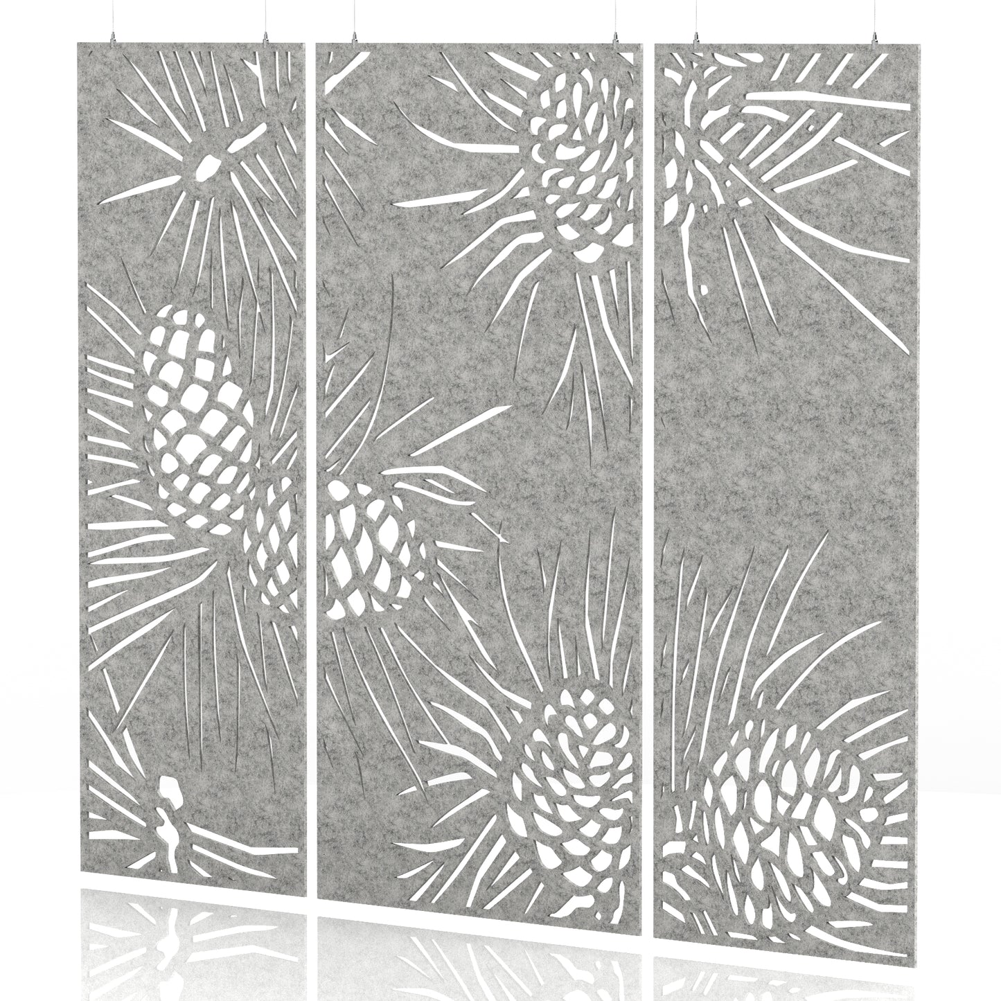 Sch! Acoustic Wall and Hanging Screens (3 Panels)