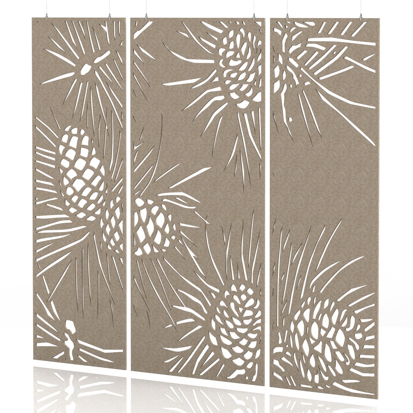 Sch! Acoustic Wall and Hanging Screens (3 Panels)