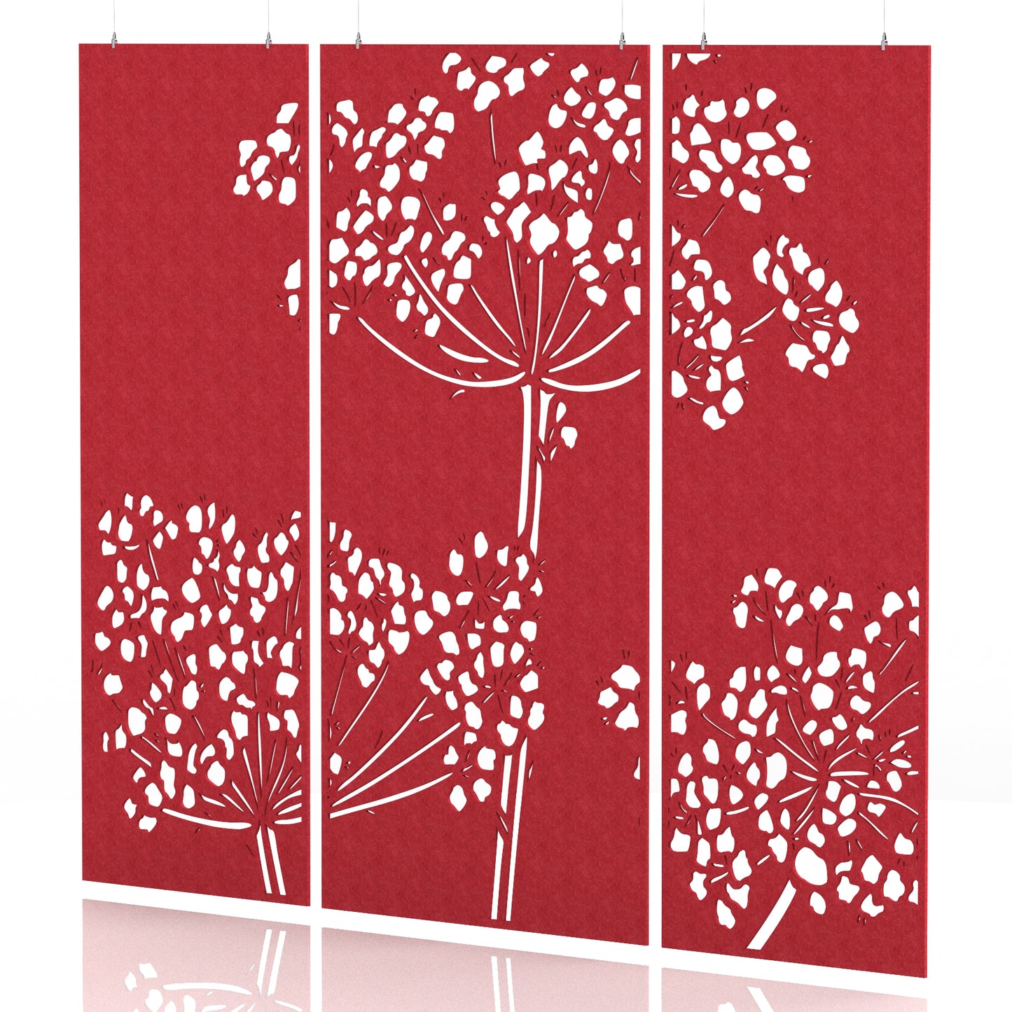 Sch! Acoustic Wall and Hanging Screens (3 Panels)