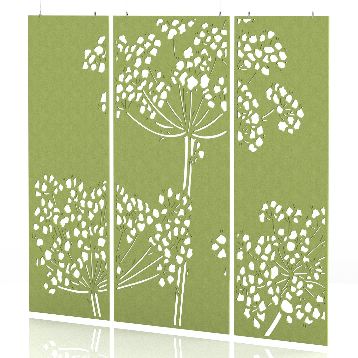 Sch! Acoustic Wall and Hanging Screens (3 Panels)