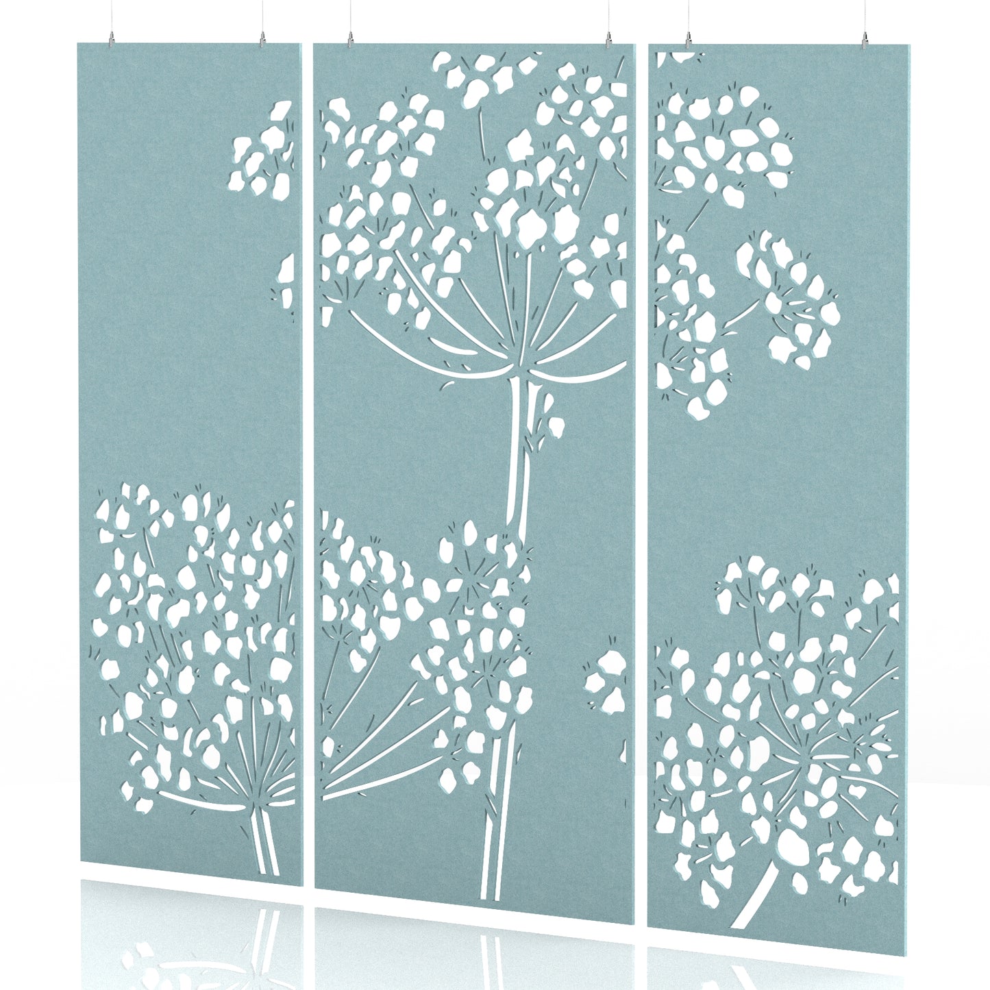 Sch! Acoustic Wall and Hanging Screens (3 Panels)