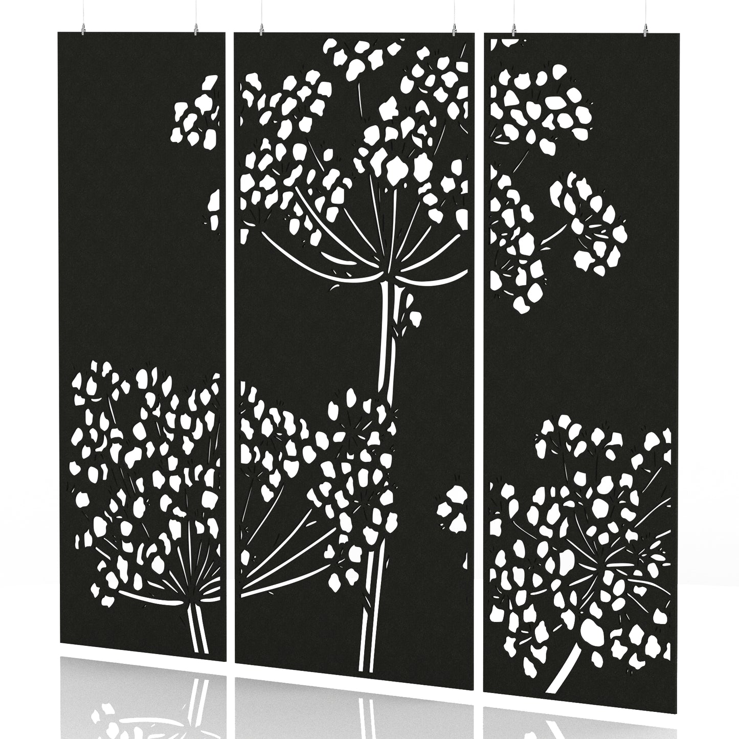 Sch! Acoustic Wall and Hanging Screens (3 Panels)