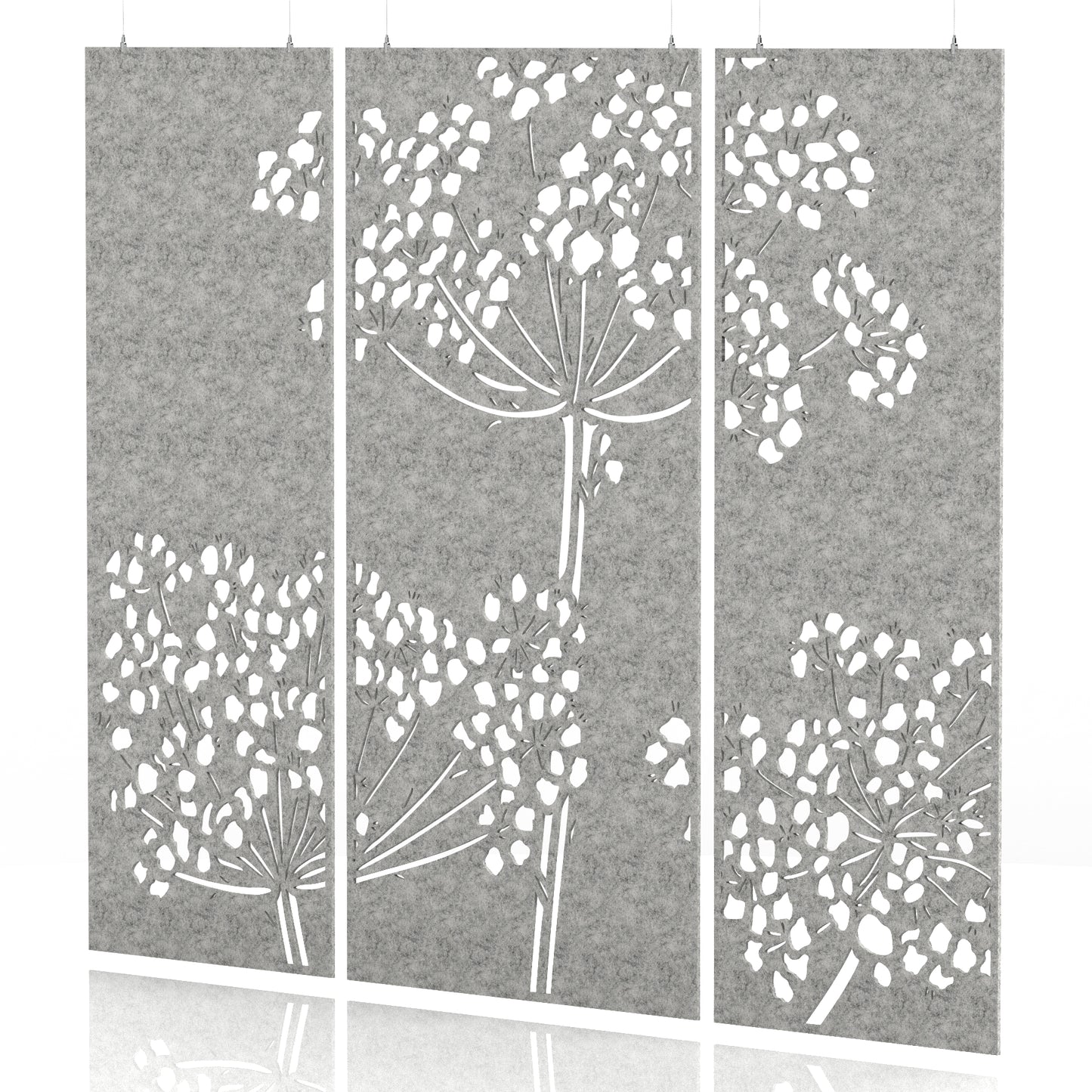 Sch! Acoustic Wall and Hanging Screens (3 Panels)