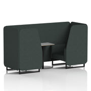 Brixworth Booth With Grey Table In Single Tone (Part 1)