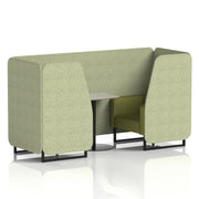 Brixworth Booth With Grey Table In Two Tone (Part 1)