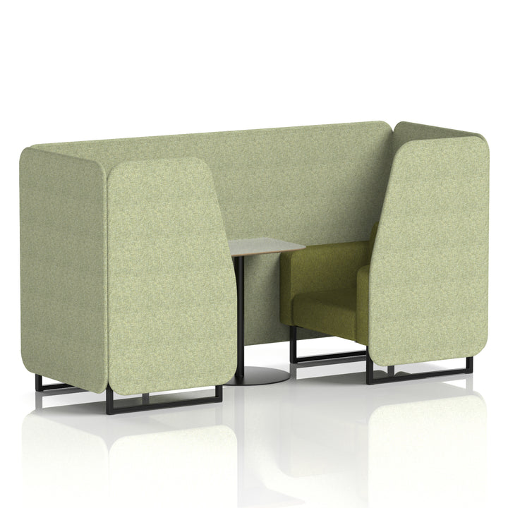 Brixworth Booth With Grey Table In Two Tone (Part 1)