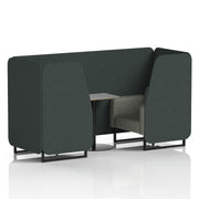 Brixworth Booth With Grey Table In Two Tone (Part 1)