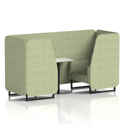 Brixworth Booth With White Table In Single Tone (Part 1)