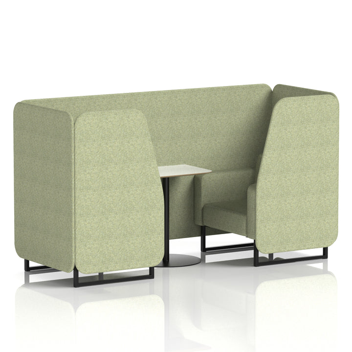 Brixworth Booth With White Table In Single Tone (Part 1)
